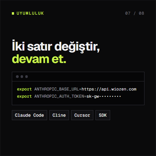 Claude Opus, Sonnet ve Gemini API %30 ucuz | $5 ile başla, bakiyen ...